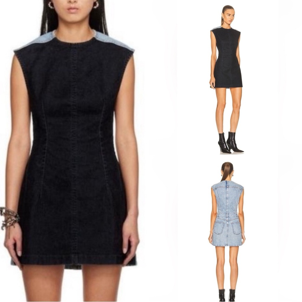 NEW Acne Studios Denim Panel Dress (M)